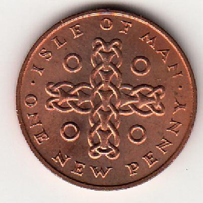 Beschrijving: 1 Penny  CROSS